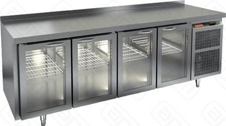 СТОЛ C ОХЛШКАФОМ СО СТЕКЛДВЕРHICOLD GNG 1111HT