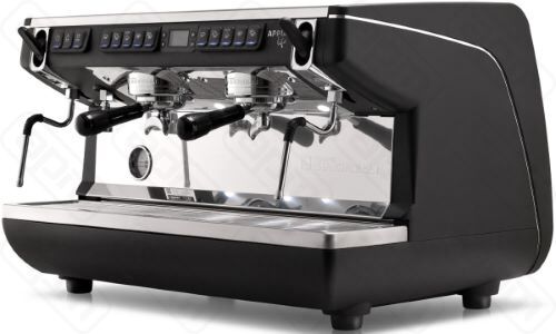 КОФЕМАШИНА APPIA LIFE 2GR TIMER ЧЕРНЫЙЭКОНОМАЙЗЕРВЫСОКАЯ ГРУППА 1Ф 250126