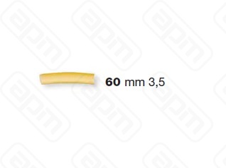 ФОРМА LA MONFERRINA ДЛЯ P6P12 BUCATINISEDANINI LISCI 35 MM 60 БРОНЗА