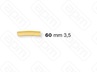ФОРМА LA MONFERRINA ДЛЯ P6P12 BUCATINISEDANINI LISCI 35 MM 60 БРОНЗА