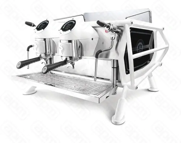 Кофемашина тм Sanremo мод Caf Racer Full White 2 гр 220В автомат белая