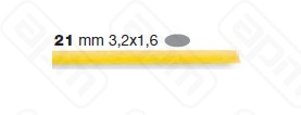 ФОРМА LA MONFERRINA ДЛЯ DOLLY  PNUOVA LINGUINE 32x16 ММ 21 БРОНЗА