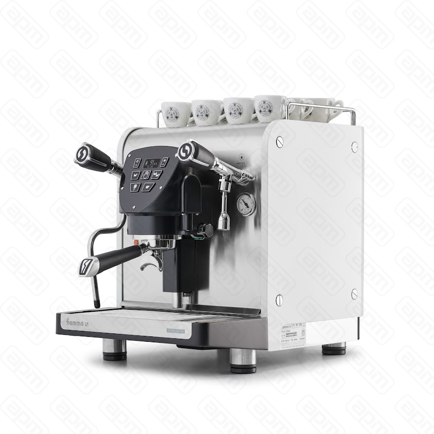 Кофемашина рожковая мультибойлерная FIAMMA VELA 9 BAR BLACK автомат 1 группа COFFEE MACHINE VELA 9 BAR