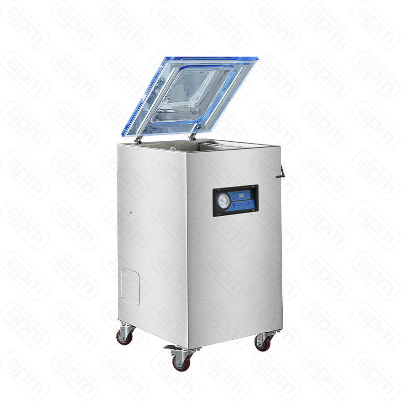 Напольный вакуумный упаковщик HVC-410F2A-G нерж газ