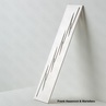Трафарет для декора TEMPLATE ZIGZAG 30х68см нержсталь дизайн - Frank Haasnoot 20FH54